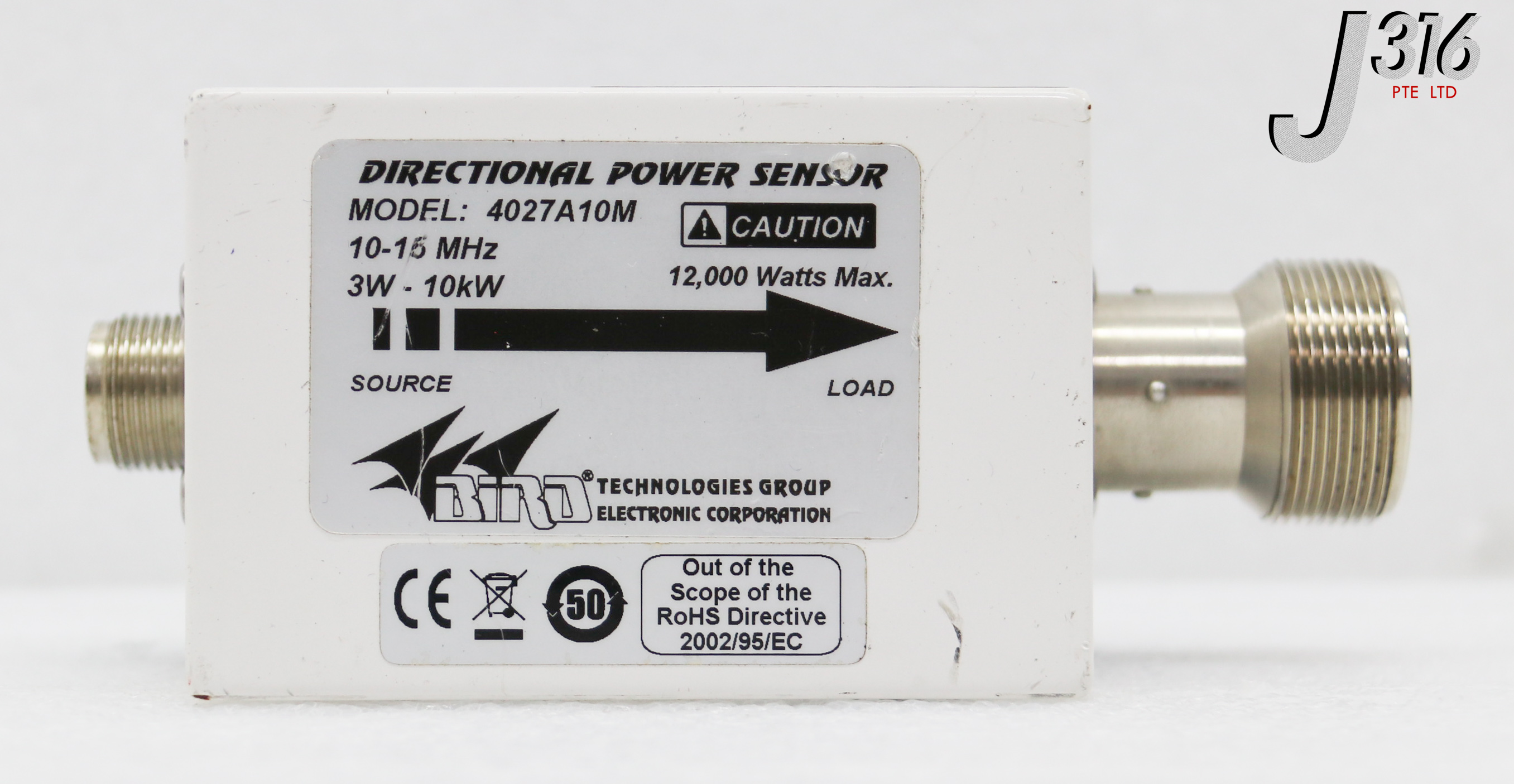 ショップ 34740 BIRD DIRECTIONAL POWER SENSOR, 3W-10KW 10-15MHZ 4027A10M | eBay
